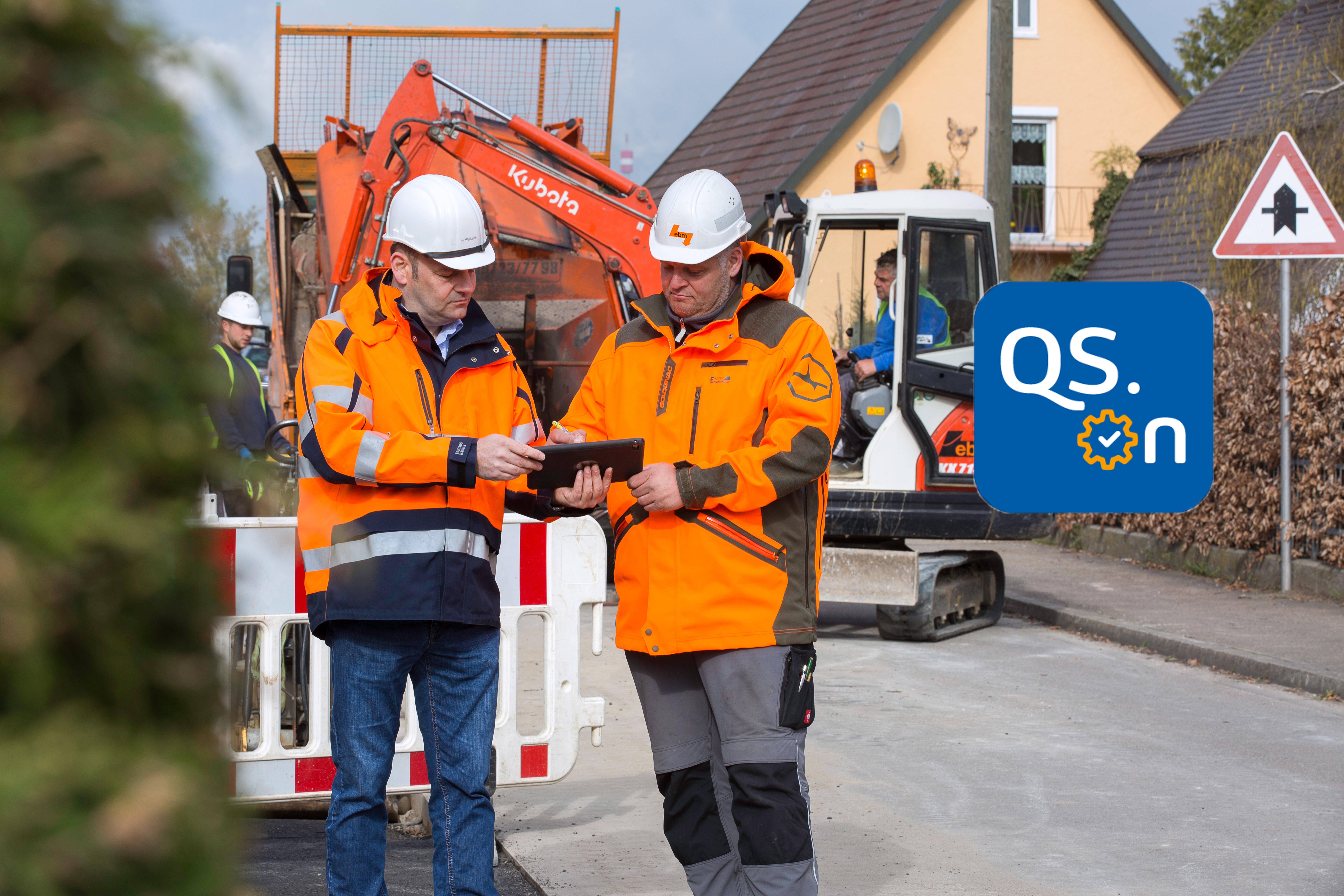 qs.on Baustelle Qualität